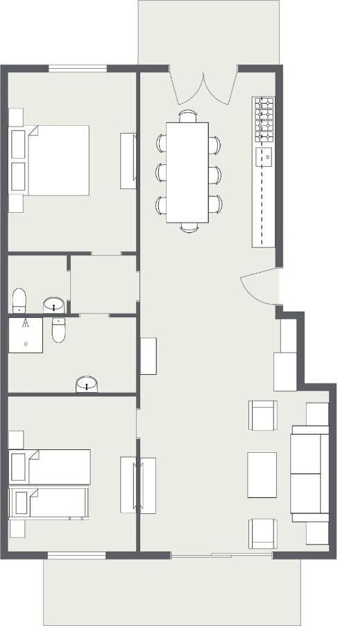 Apartmán Oceanview Wittdün Exteriér fotografie